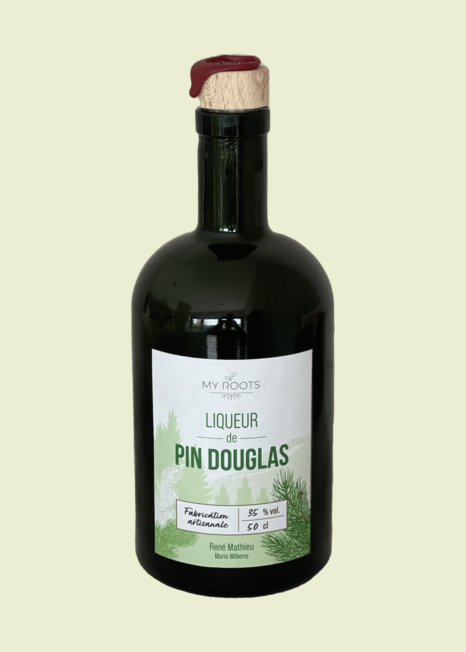 Liqueur de Sapin – Le Vert Sapin (Bouteille Satinée) – 70cl